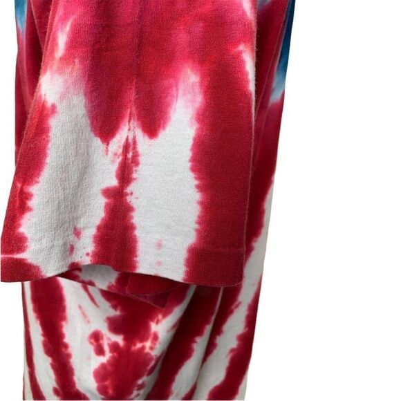 Vintage Liquid Blue American Flag 4th of July XL - Picture 4 of 8